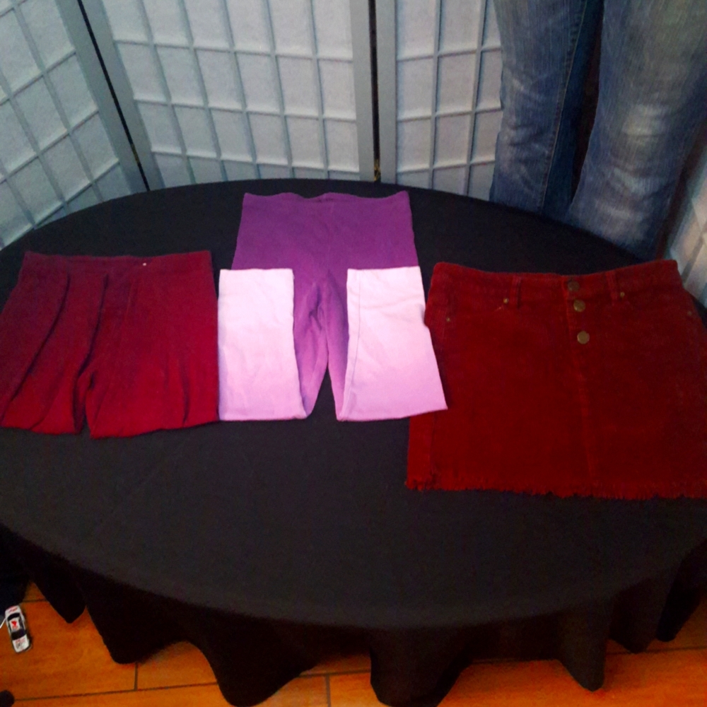 Leggings and a skirt Girls
